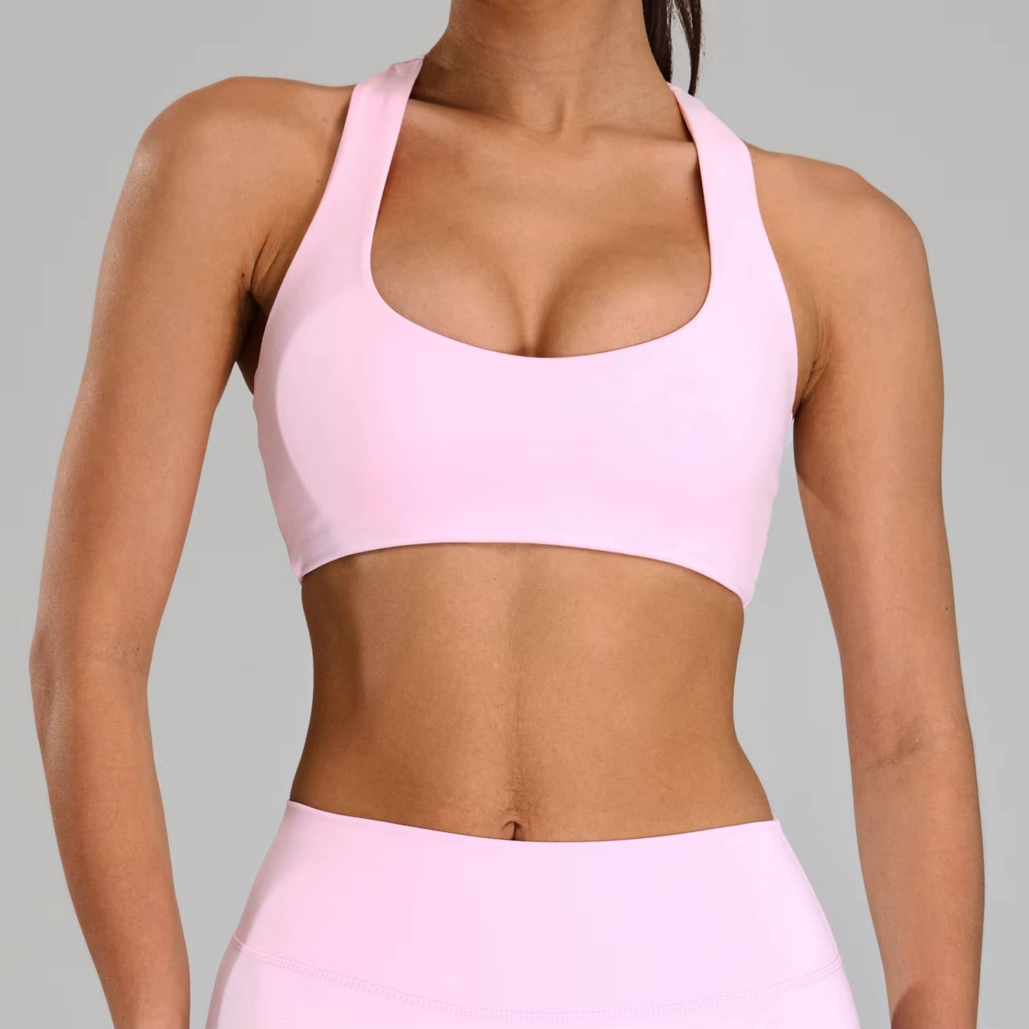 Flow Cropped Top Black