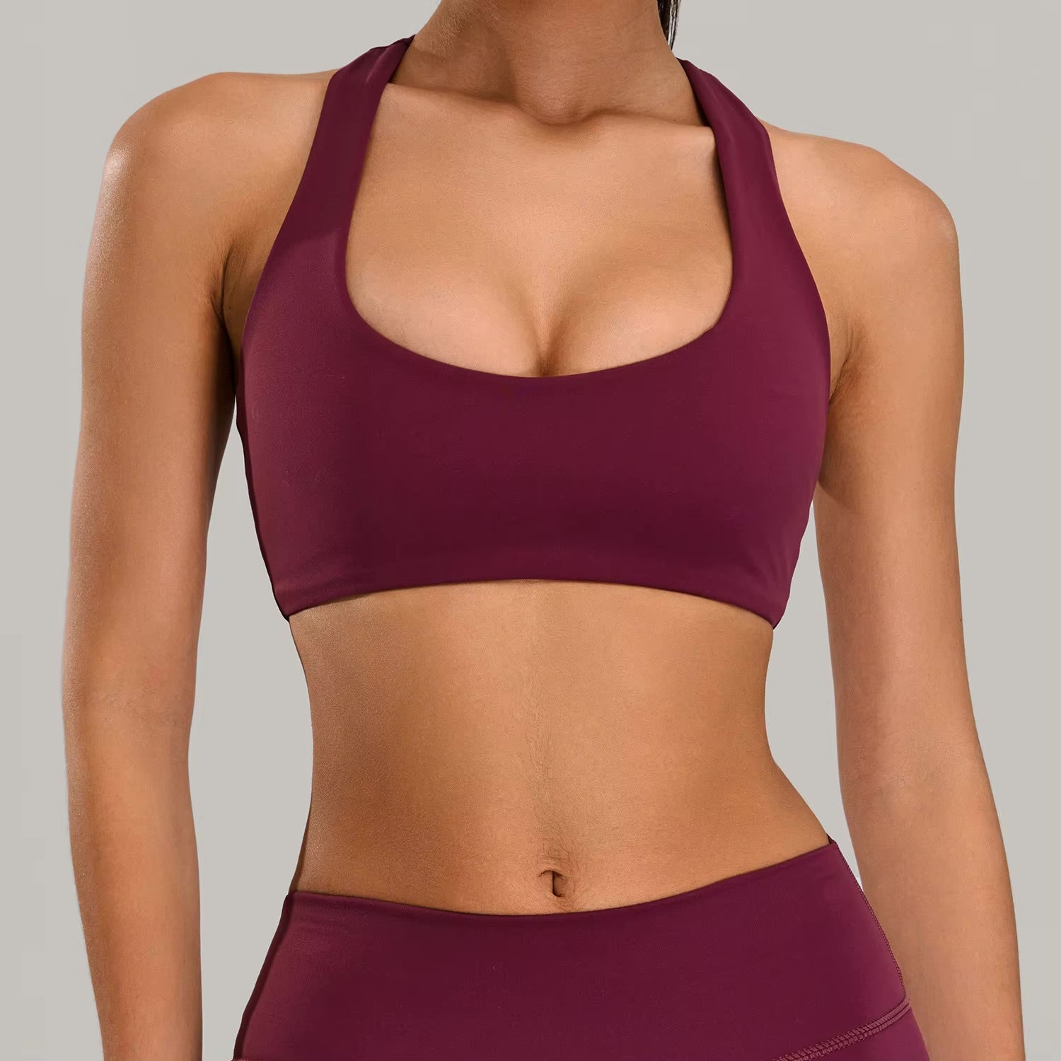 Flow Cropped Top Black