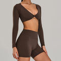 Flow Long Sleeve Cocoa