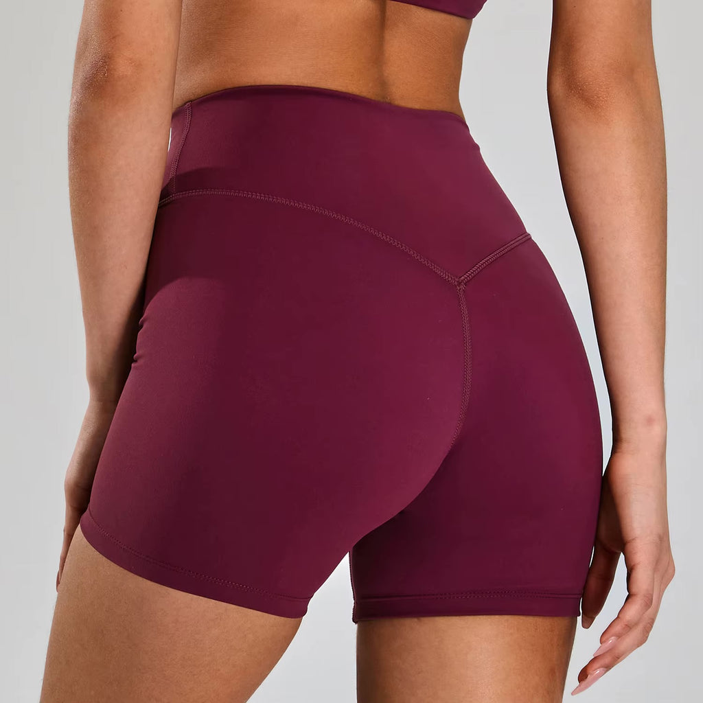 Flow Biker Shorts Berry