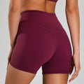 Flow Biker Shorts Berry