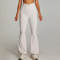 Flow Flare Pants White