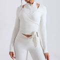 Flow Wrap Top White